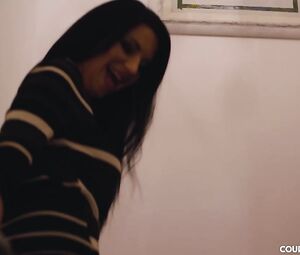 We giggle and play sex