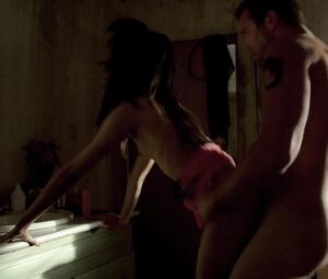 Celebs sex scene | Karen David, Alexandra Moen, Jennifer Tanarez - Strike Back S02 E01 (2011)